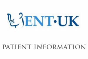 ENT UK Patient Information